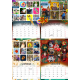 Kalendarz kolorowy A3 POMOC dzieciom